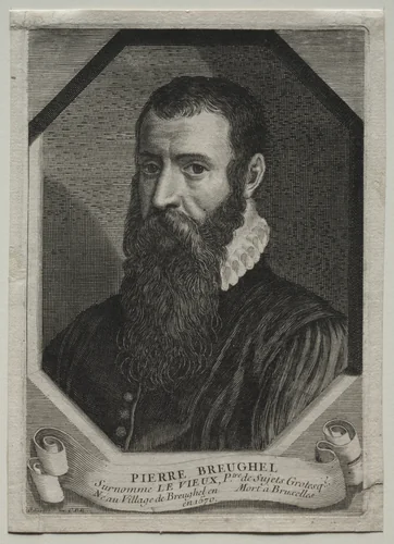 Peter Breughel the Elder by Michel Odieuvre, print, 1707-1756