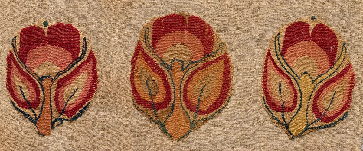 Fragments from a Curtain by Unknown, textile, 300-599