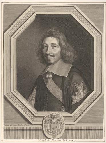 Chancelier Michel IV Le Tellier by Robert Nanteuil, print, 1658