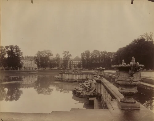 Versailles -- Bassin de Neptune by Eugène Atget, photograph, 1902