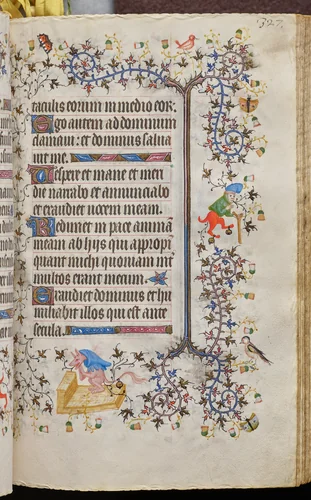 Hours of Charles the Noble, King of Navarre (1361-1425): fol. 164r, Text by Master of the Brussels Initials and Associates, book, 1400-1410