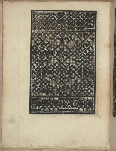 Esemplario di Lauori..., page 13 (verso) by Giovanni Andrea Vavassore, book, 1532