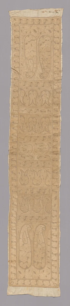 Sash by Iran or Turkey, textile, 1801-1850