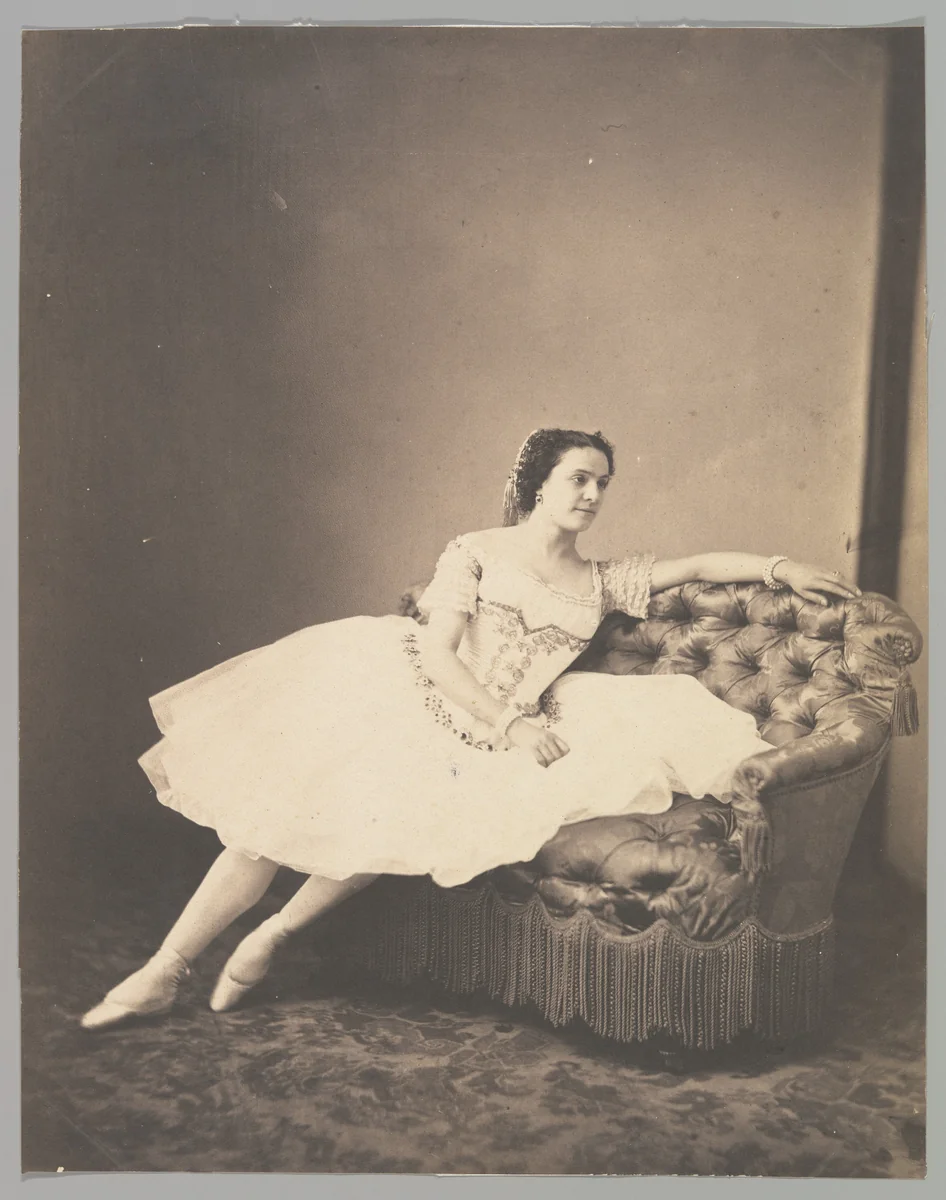 Caroline Rosati by André Adolphe-Eugène Disdéri, photograph, 1858-1862