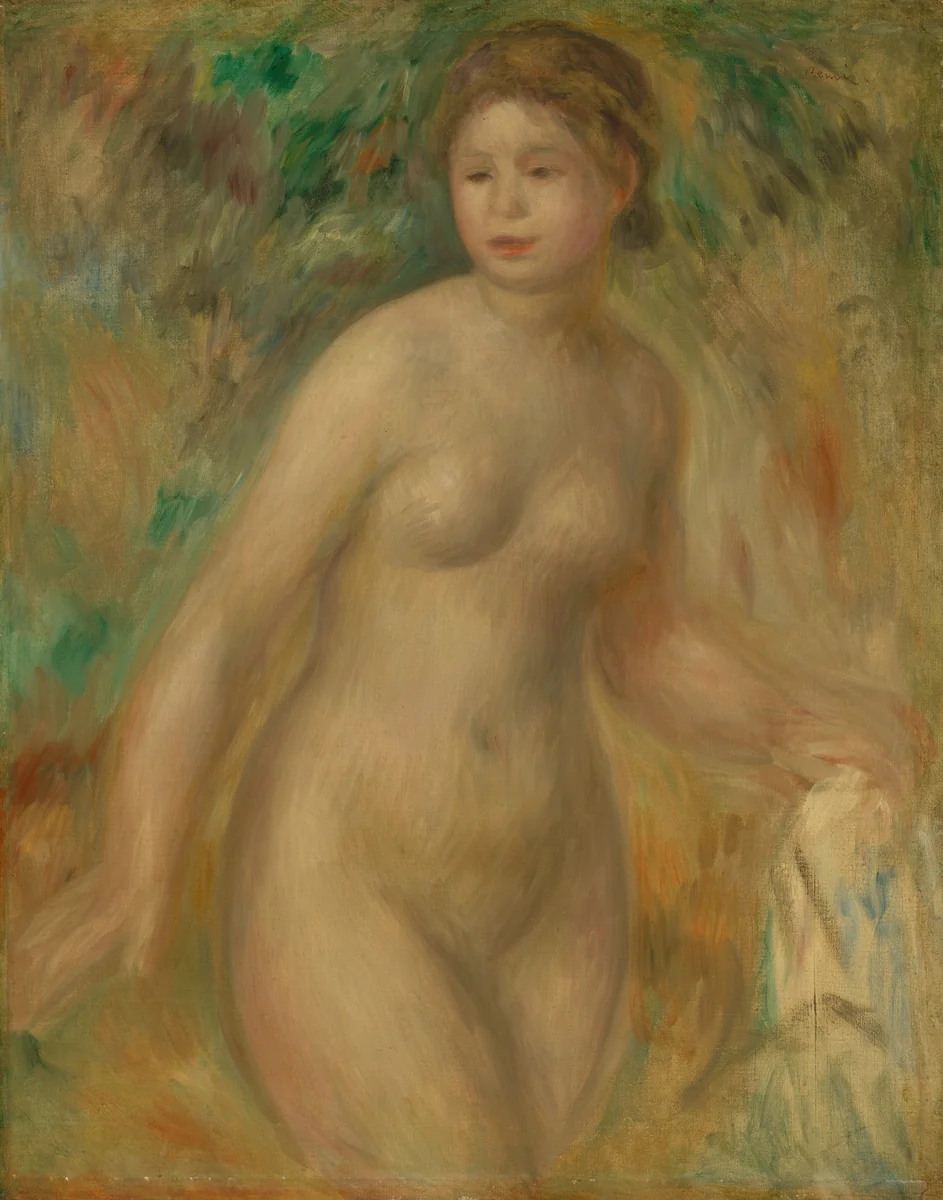 Nude by Auguste Renoir, painting, 1895