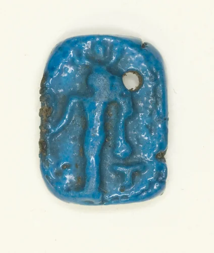 Amulet of the Goddess Hathor by Egyptian, metalwork, -1069--664