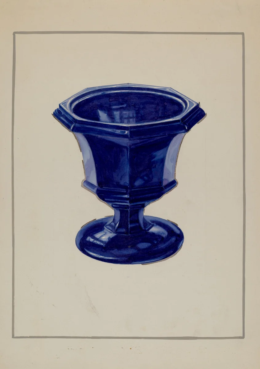 Compote by Marcus Moran, index of american design, 1936