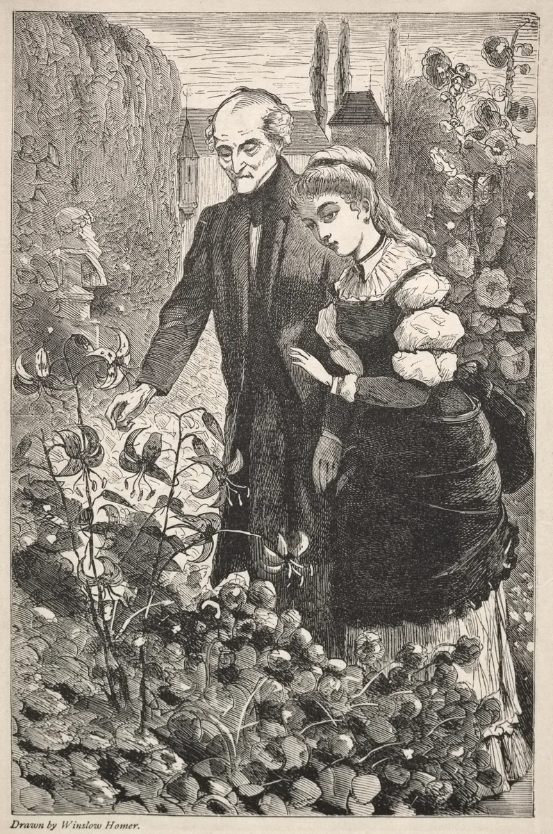 "I Call them my Children - To Myself, Susan." by Winslow Homer, print, 1869