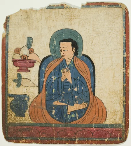 Image from a Set of Initiation Cards (Tsakali) by Southern Tibet, drawing, 1301-1500