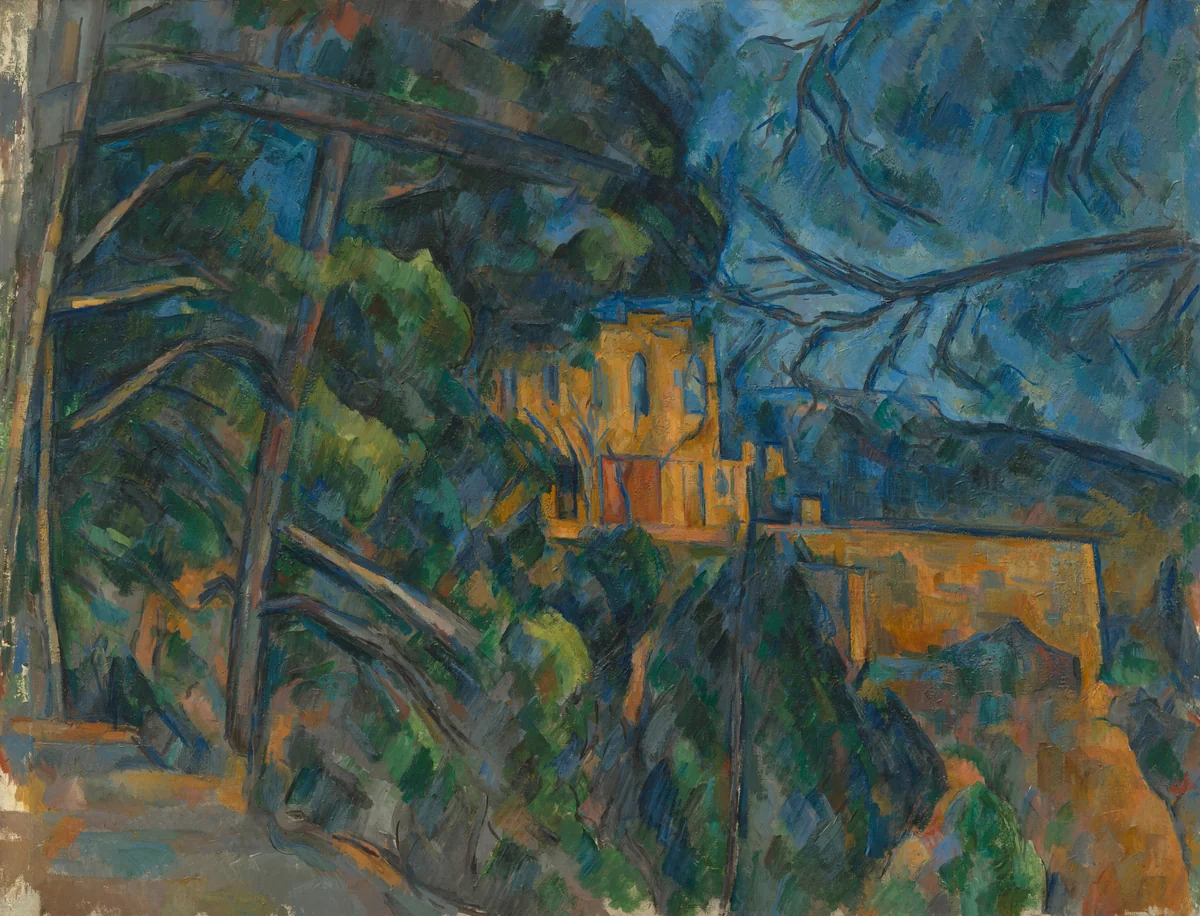 Château Noir by Paul Cezanne, painting, 1900-1904