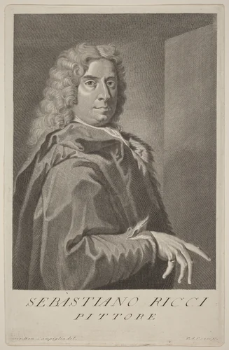 Sebastiano Ricci by Pier Antonio Pazzi
Giovanni Domenico Campiglia, print, 1706-1766