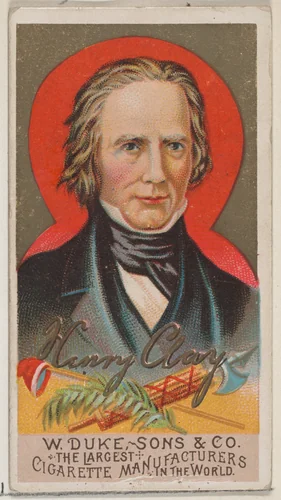 Henry Clay, from the series Great Americans (N76) for Duke brand cigarettes by W. Duke, Sons & Co., print, 1888