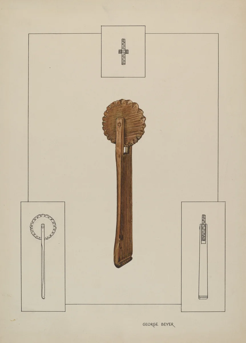 Cookie Cutter by George Beyer, index of american design, 1941