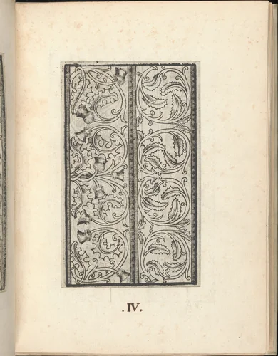 Esemplario di lavori, page 4 (recto) by Nicolò Zoppino, book, 1529