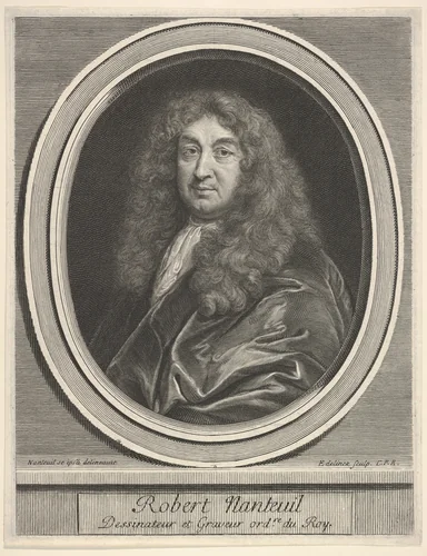 Robert Nanteuil by Gérard Edelinck, print, 1690-1705