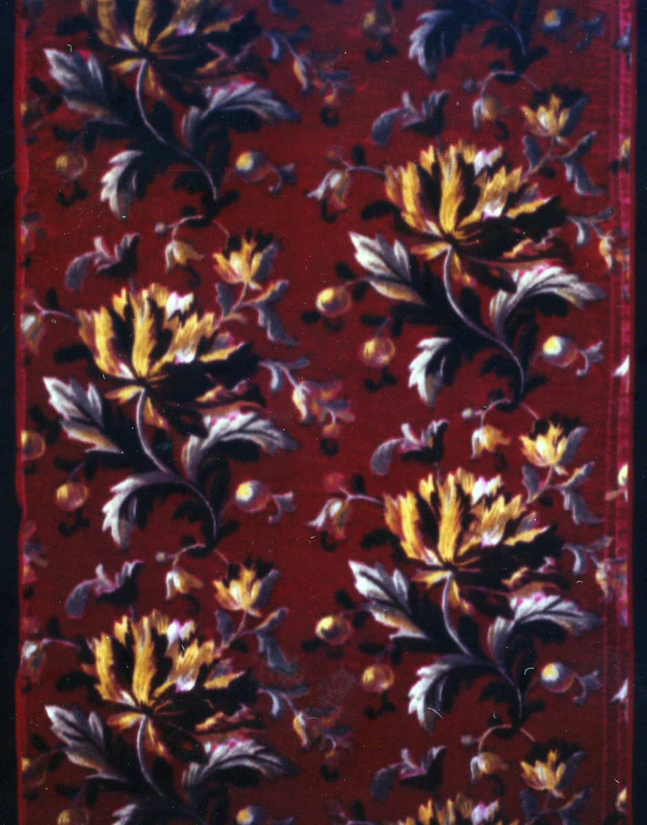 Panel (Dress Fabric) by France, Lyons, textile, 1875-1895