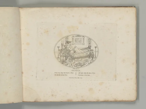 Sophia by Henry Moses, print, 1809
