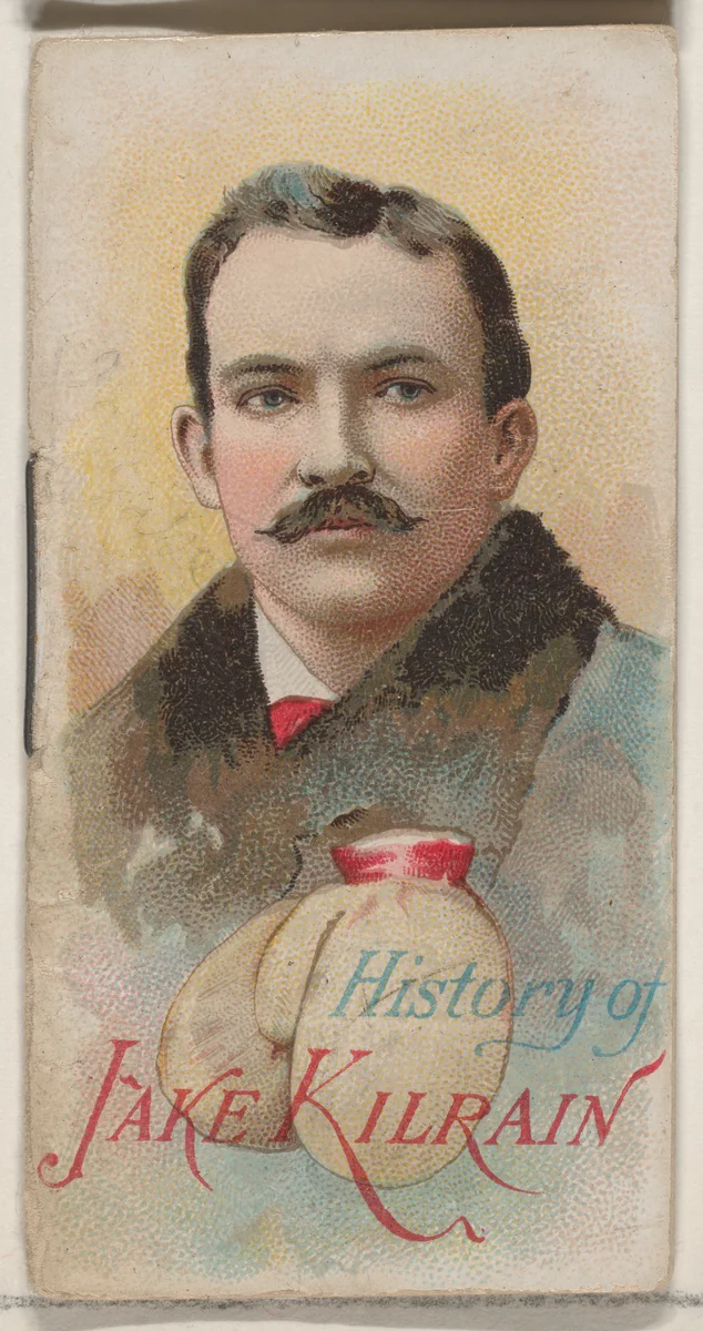 History of Jake Kilrain, from the Histories of Poor Boys and Famous People series of booklets (N79) for Duke brand cigarettes by W. Duke, Sons & Co., print, 1888