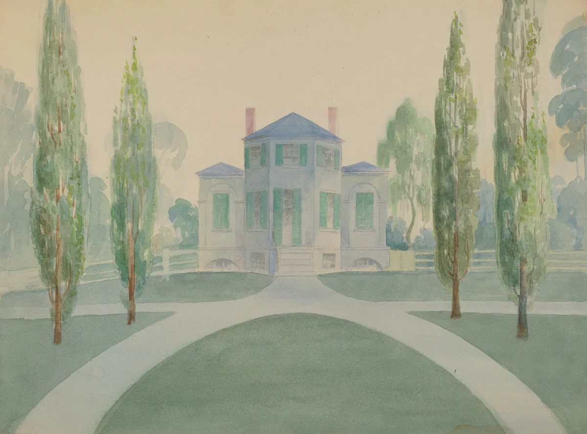 House of Benjamine C. Moore by Gladys Cook, index of american design, 1936