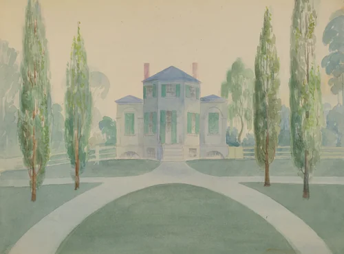 House of Benjamine C. Moore by Gladys Cook, index of american design, 1936