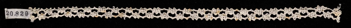 Bobbin Lace Insertion without Selvage by Unknown, textile, 1540-1560