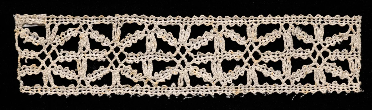 Bobbin Lace Insertion by Unknown, textile, 1540-1560