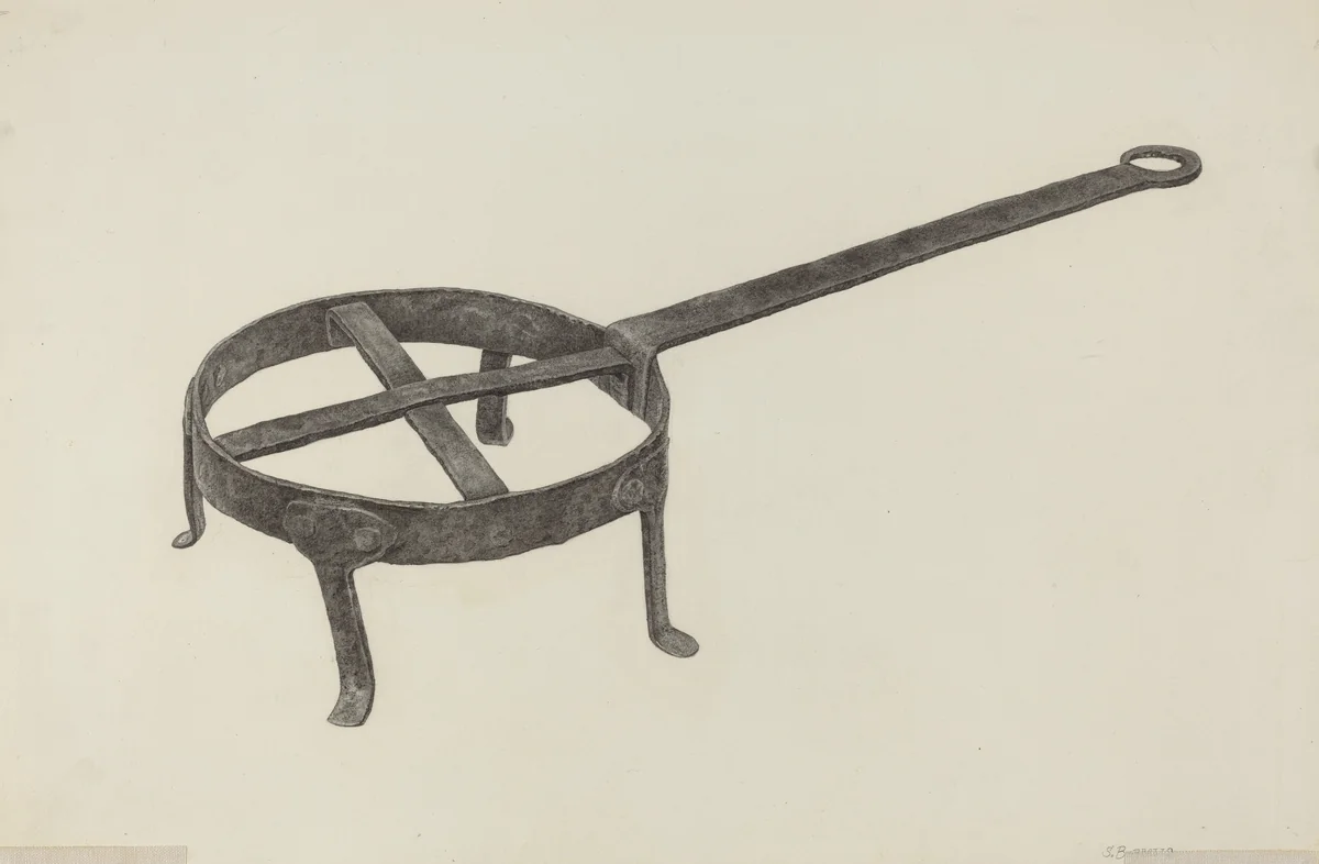 Trivet by Salvatore Borrazzo, index of american design, 1939