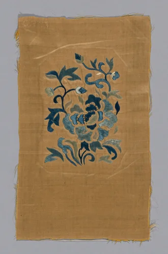 Fragment by China, textile, 1900