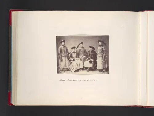 Northern Chinese Merchants, Winter Costume by John Thomson, photograph, 1865