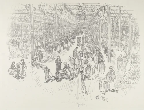 The Bay of the Thousand Girls by Joseph Pennell, print, 1916