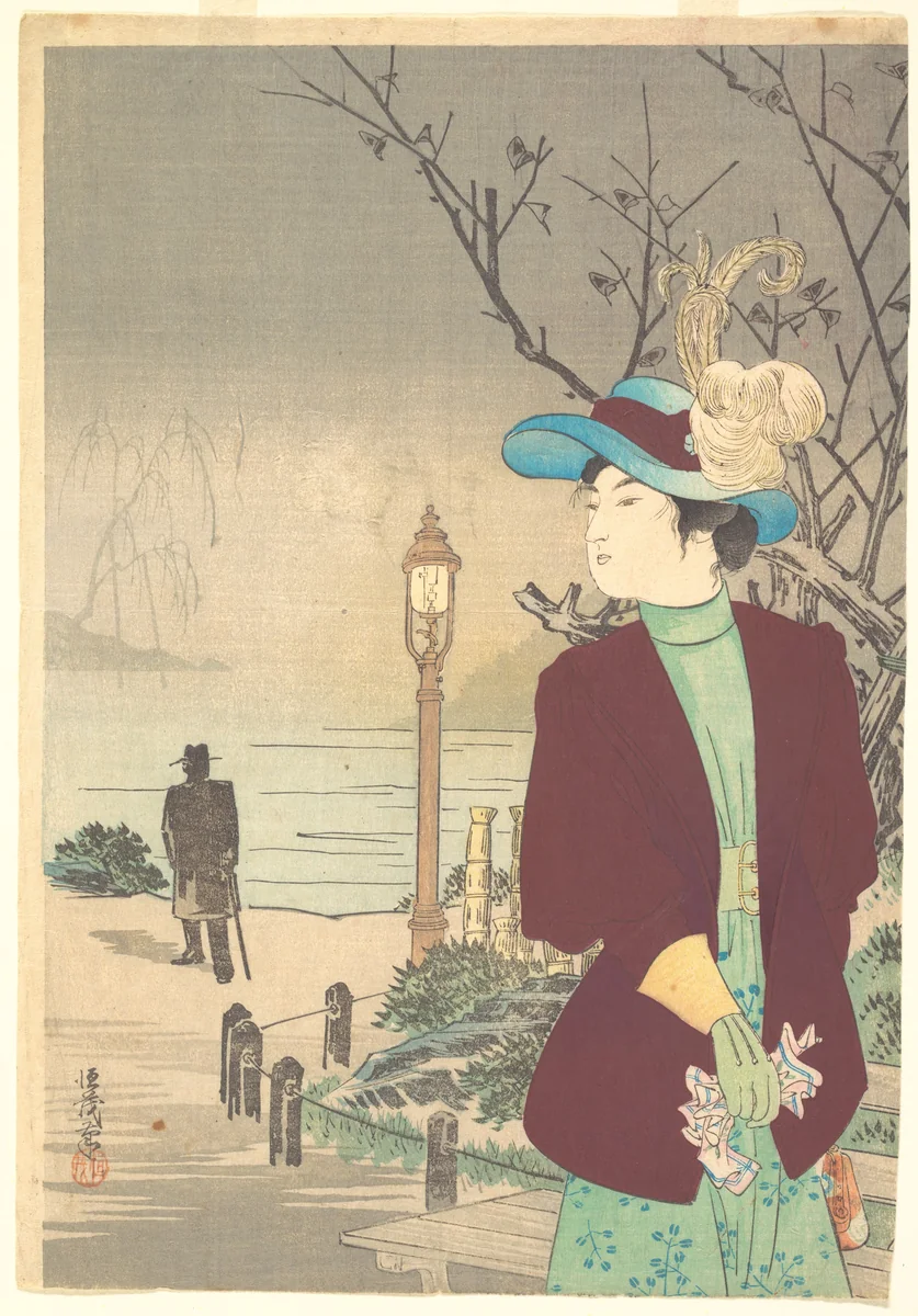 Print by Tsuneshige, print, 1890-1910