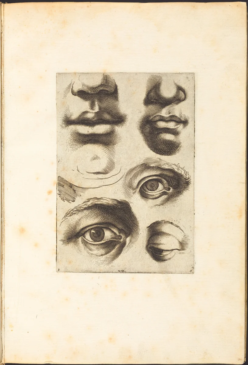 Print from Drawing Book by Luca Ciamberlano, print, 1610-1620