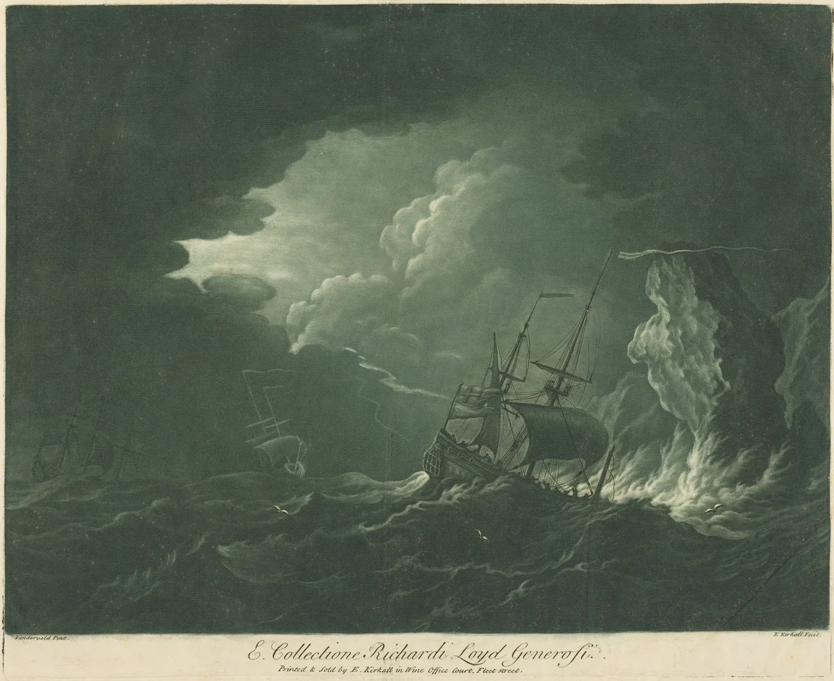 Shipping Scene from the Collection of Richard Lloyd by Elisha Kirkall
Willem van de Velde the Elder, portfolio, 1682-1742