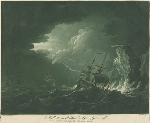 Shipping Scene from the Collection of Richard Lloyd by Elisha Kirkall
Willem van de Velde the Elder, portfolio, 1682-1742