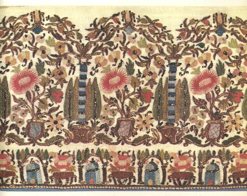 Towel or Napkin by Turkey, textile, 1801-1900