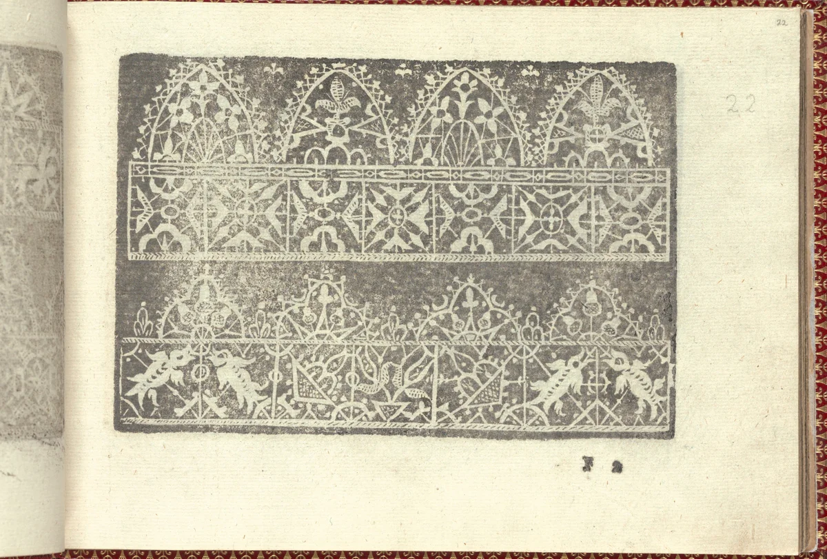 Corona delle Nobili et Virtuose Donne: Libro I-IV, page 22 (recto) by Cesare Vecellio, book, 1601