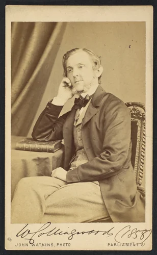 [William Collingwood] by John and Charles Watkins, photograph, 1860-1869