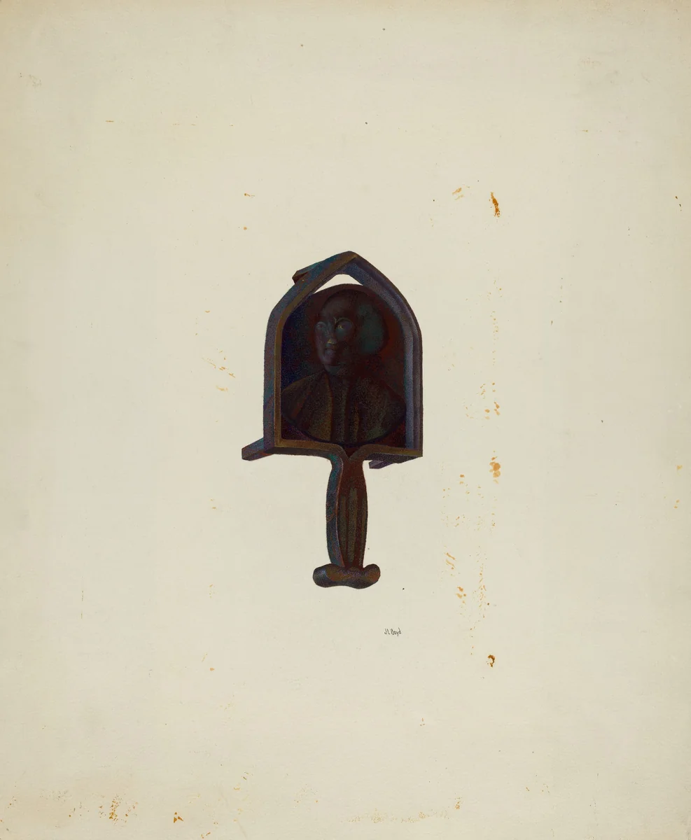 Trivet by Joseph L. Boyd, index of american design, 1940