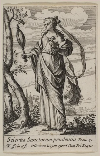 Prudence by Abraham Bosse, print, 1636