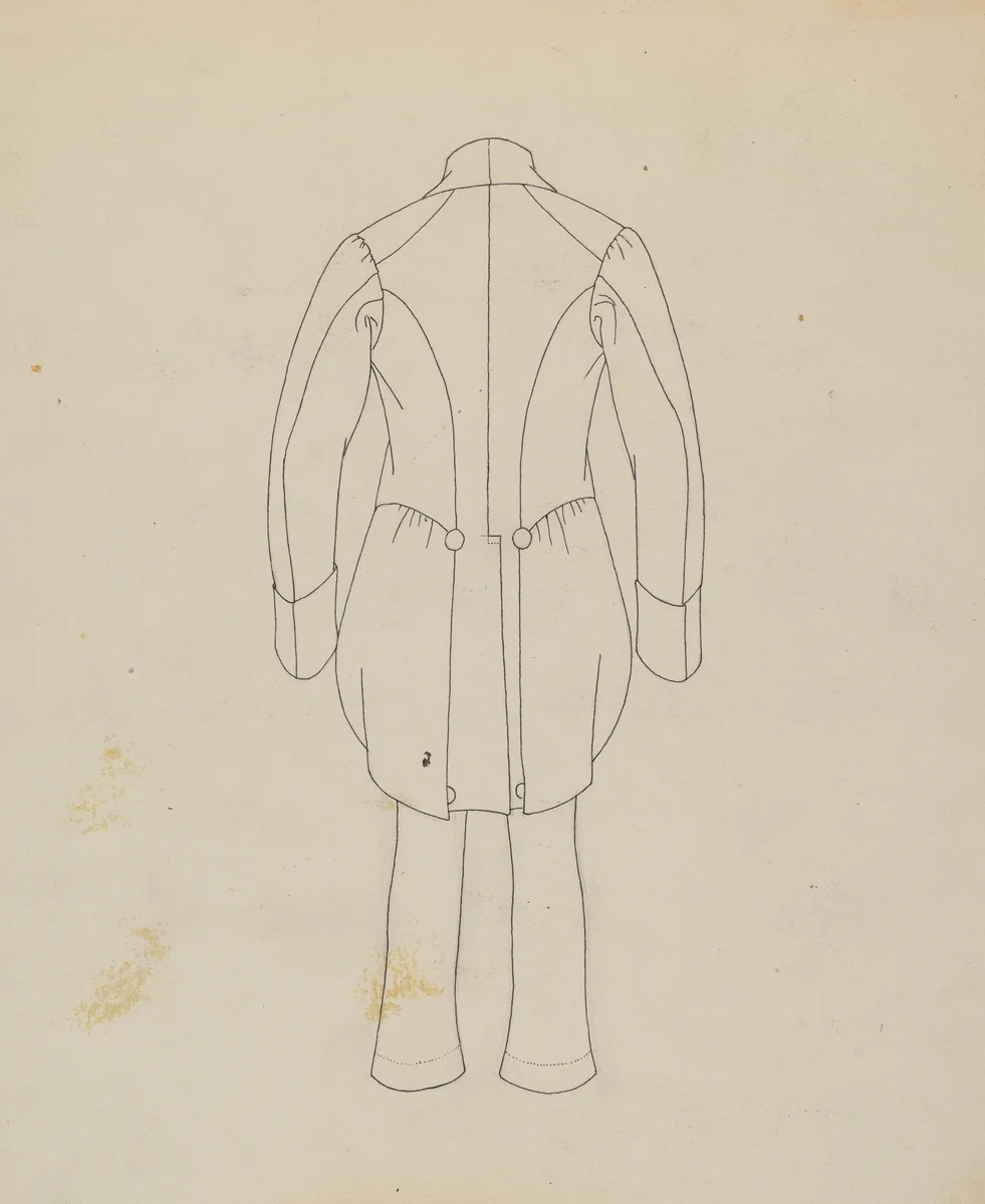 Boy's Coat and Trousers by Mae A. Clarke, index of american design, 1939