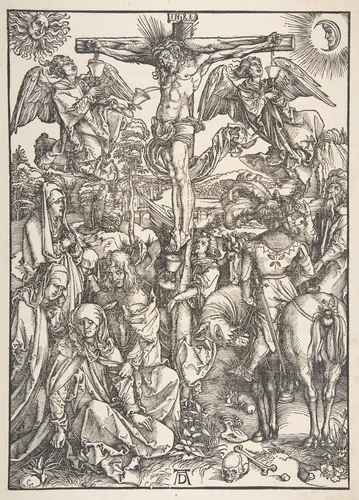 The Crucifixion, from "The Large Passion" by Albrecht Dürer, print, 1511