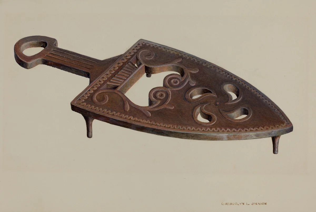 Flatiron by Gwendolyn Jackson, index of american design, 1935-1942