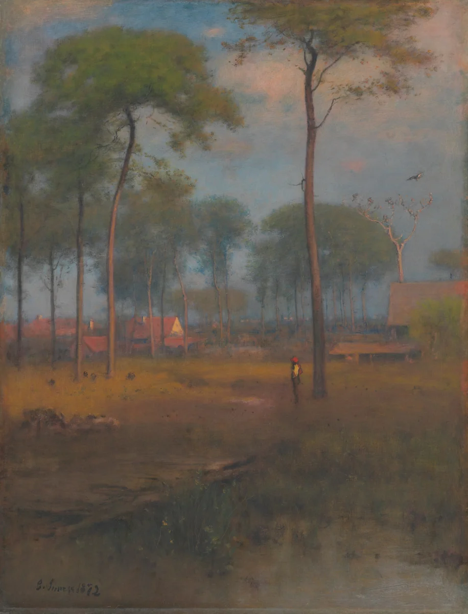 Early Morning, Tarpon Springs by George Inness, painting, 1892