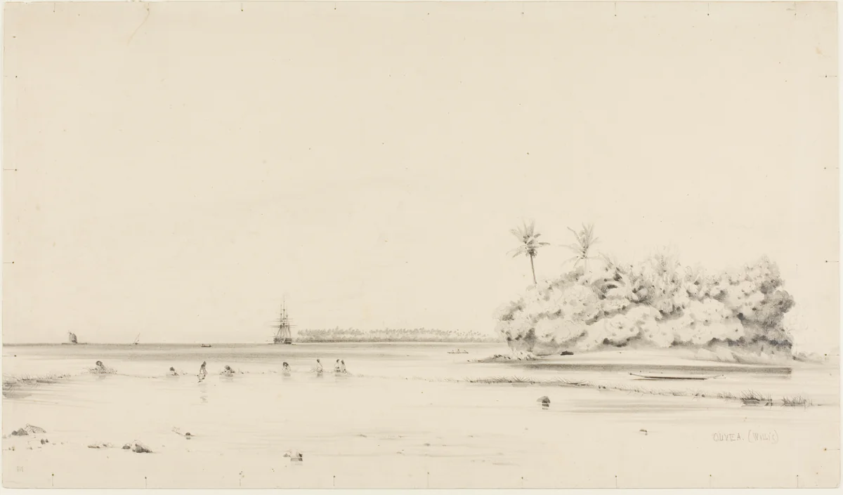 Study by Charles Meryon, drawing, 1845