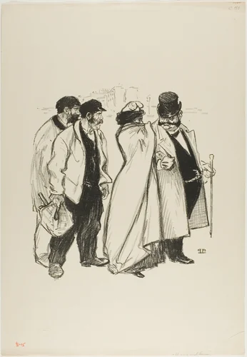 She Turned Out Badly! by Théophile Alexandre Steinlen, print, 1894