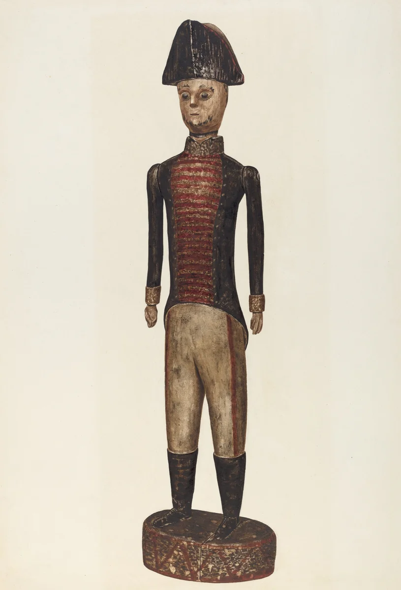 Soldier by American 20th Century, index of american design, 1935-1942