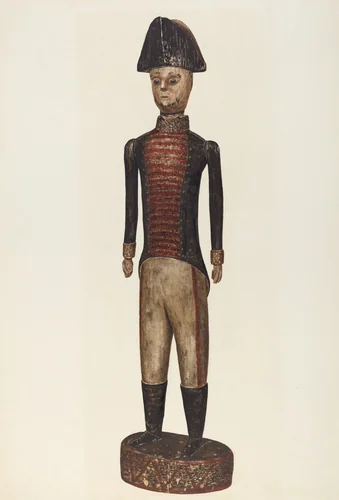 Soldier by American 20th Century, index of american design, 1935-1942