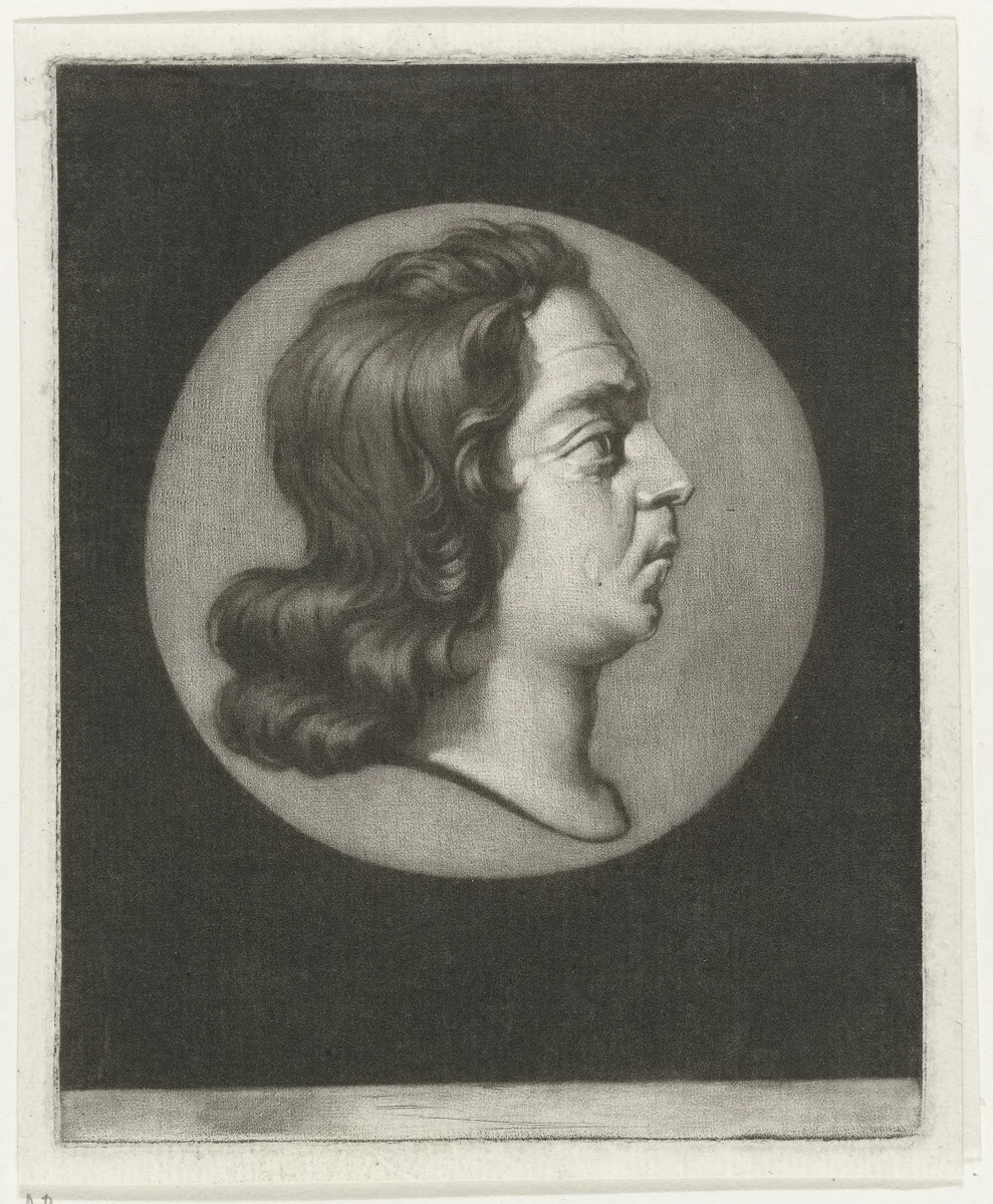 Portret van Hendricks Haecks by anonymous, print, 1683-1780