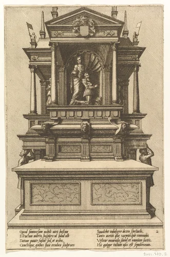 Cœnotaphiorum (2) by Hans Vredeman de Vries, print, 1563