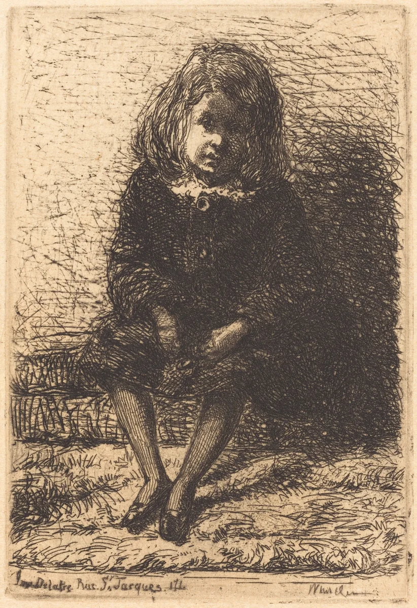 Little Arthur by James McNeill Whistler
Auguste Delâtre, print, 1857-1858